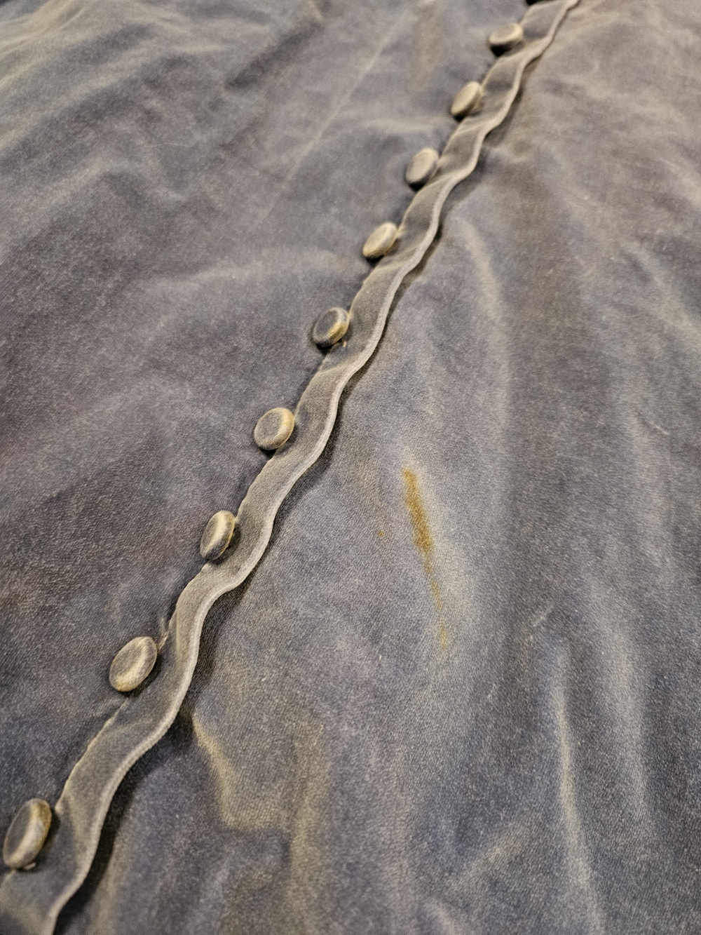 Vintage 1950-60s Jonathan Logan Blue Velvet Dress - Picture 10 of 15
